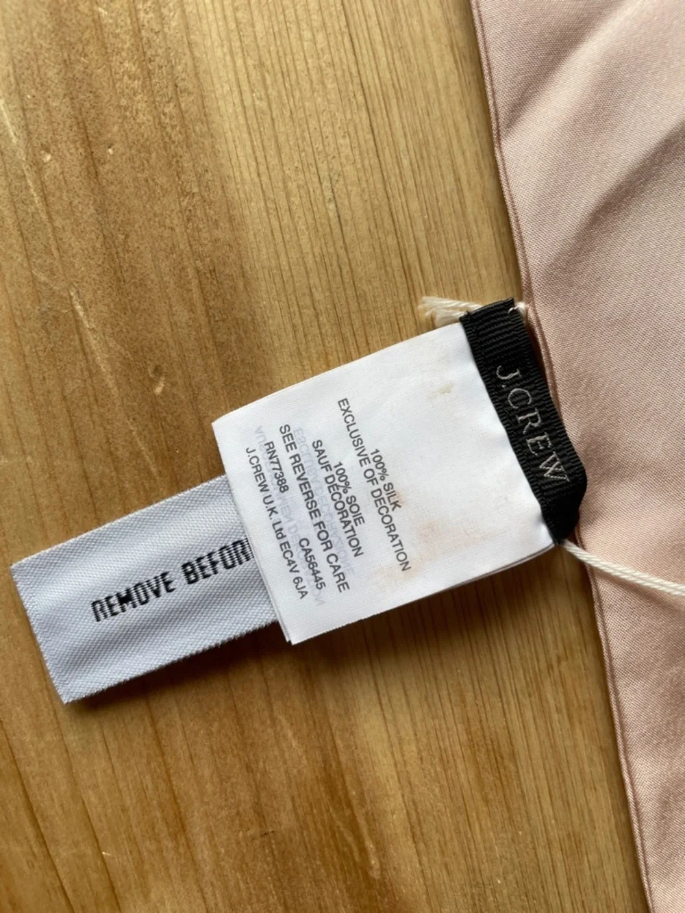 J. Crew light blush